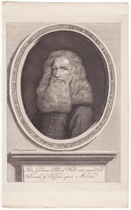 antique portrait from Pepys Diary